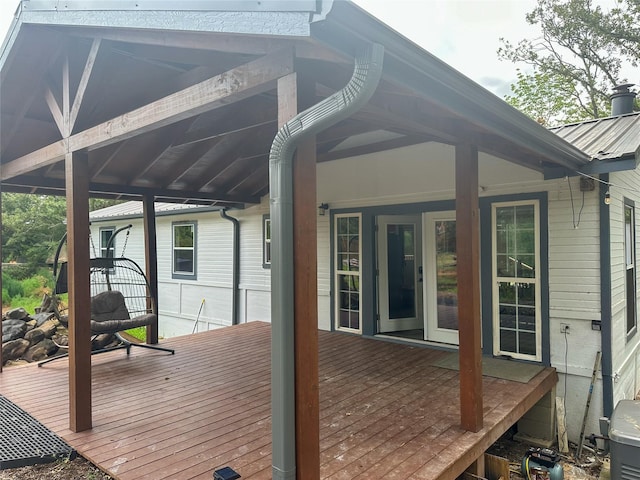 4088 County Road 2900, Dodd City, TX 75438 - view of deck