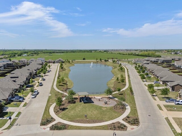 5010 Huffines Blvd, Royse City, TX 75189 - birds eye view of property with a water view and a residential view