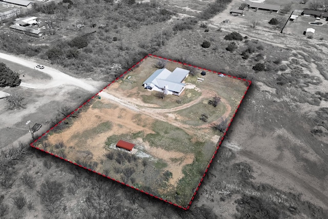 909 Crockett St, Santa Anna, TX 76878 - bird's eye view