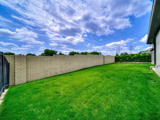 8505 Tierra Ct, Benbrook, TX 76126 - view of yard with a fenced backyard
