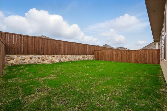 1321 Cider St, Forney, TX 75126 - view of yard featuring a fenced backyard