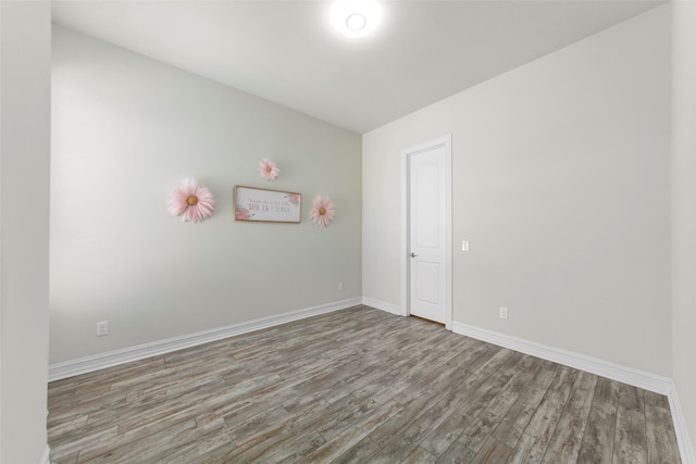 971 Abbott Ln, Allen, TX 75013 - unfurnished room with wood finished floors and baseboards