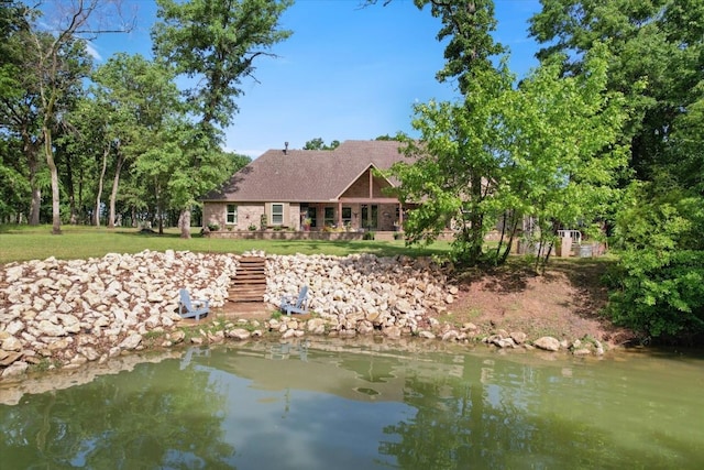 view of rear view of house
