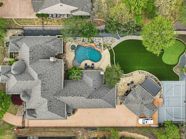 aerial view