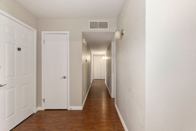 4248 Ireland Dr, The Colony, TX 75056 - corridor featuring visible vents, baseboards, and wood finished floors
