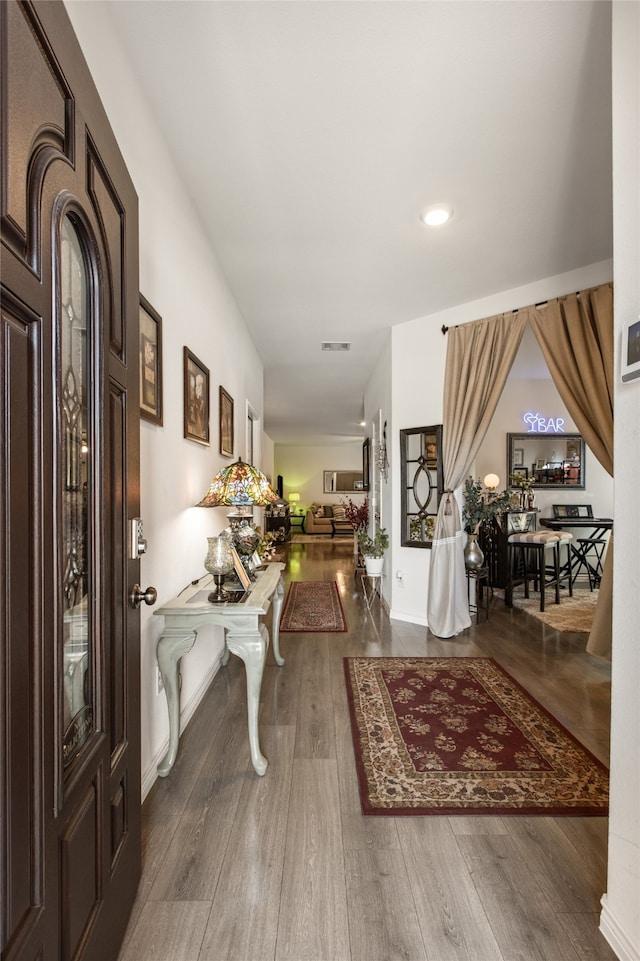 1703 Ratama Dr, Princeton, TX 75407 - entrance foyer featuring wood finished floors