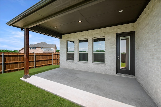 2413 Rams Horn, Waxahachie, TX 75167 - view of patio / terrace with fence
