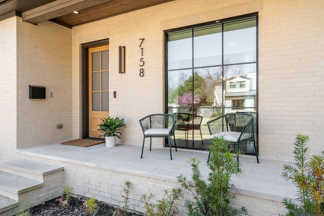 7158 Pasadena Ave, Dallas, TX 75214 - view of patio / terrace featuring a porch