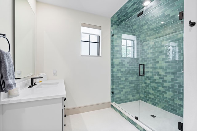 7158 Pasadena Ave, Dallas, TX 75214 - bedroom with lofted ceiling, light wood-style floors, baseboards, recessed lighting, and a ceiling fan