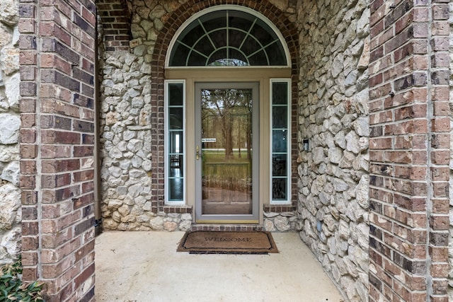1190 Emerald Sound Blvd, Oak Point, TX 75068 - entrance to property with brick siding