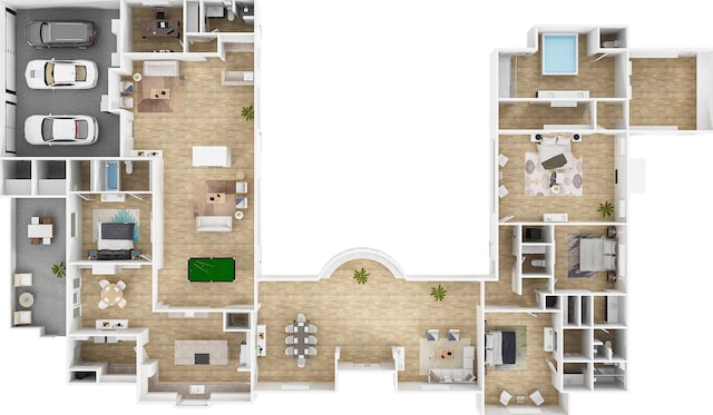 10989 Crooked Creek Dr, Dallas, TX 75229 - property floor plan