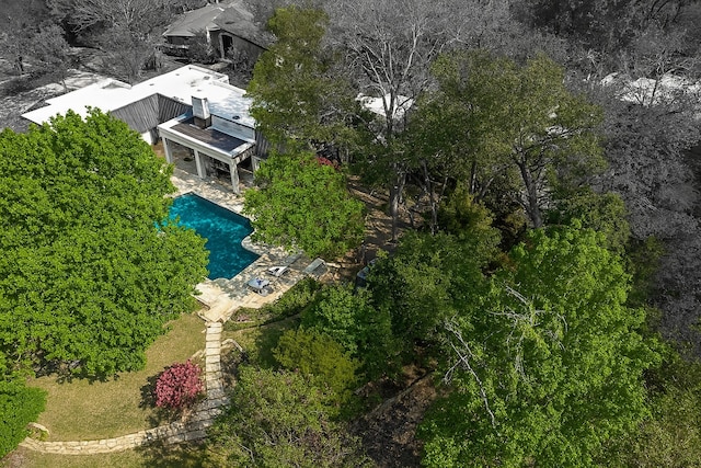 10989 Crooked Creek Dr, Dallas, TX 75229 - view of subject property with a pool