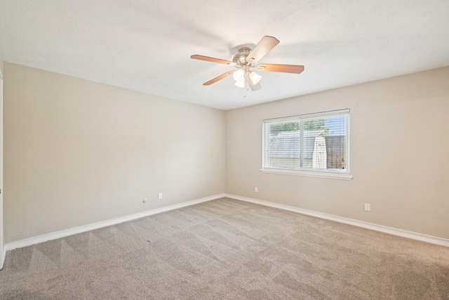 716 Meadow Mead Dr, Allen, TX 75002 - empty room featuring carpet flooring, ceiling fan, and baseboards