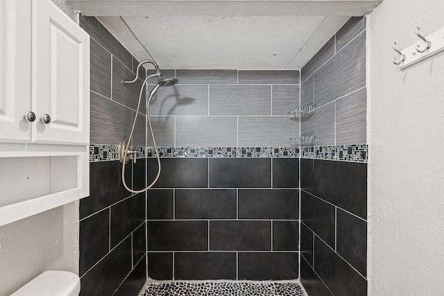 716 Meadow Mead Dr, Allen, TX 75002 - full bath with toilet and tiled shower