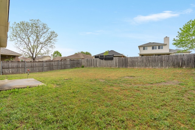 5013 Royal Burgess Dr, Fort Worth, TX 76135 - view of yard with a patio area and a fenced backyard