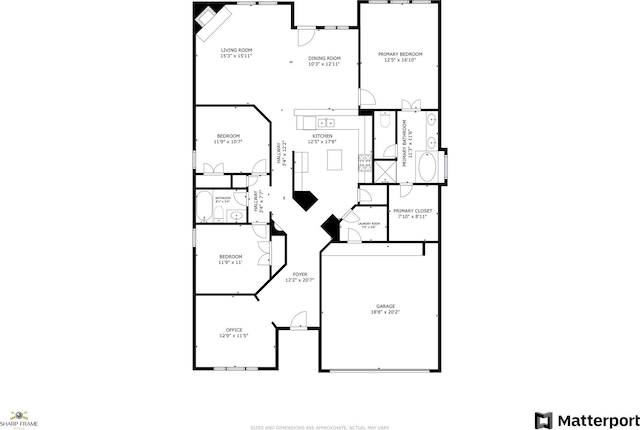 5013 Royal Burgess Dr, Fort Worth, TX 76135 - view of layout