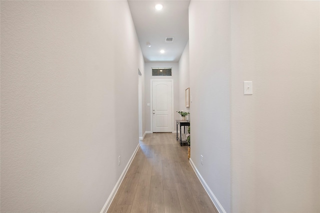 3908 Rochelle St, Celina, TX 75009 - hall featuring light wood-style flooring and recessed lighting