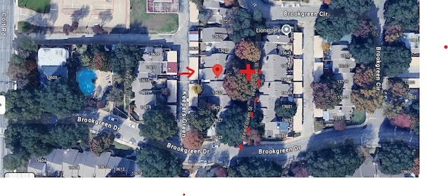 13633 Weald Green St, Dallas, TX 75240 - aerial map of property and surrounding area