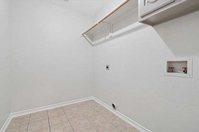 12072 Half Hitch Trl, Frisco, TX 75035 - laundry area with baseboards, electric dryer hookup, hookup for a washing machine, and laundry area