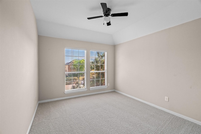 5921 Colby Dr, Plano, TX 75094 - unfurnished room featuring baseboards, a ceiling fan, and carpet flooring