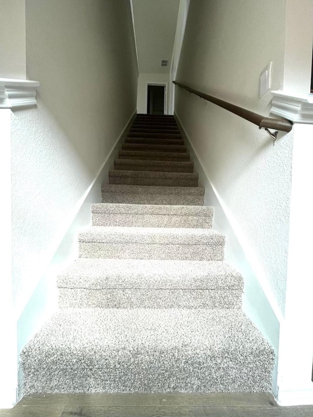 view of staircase