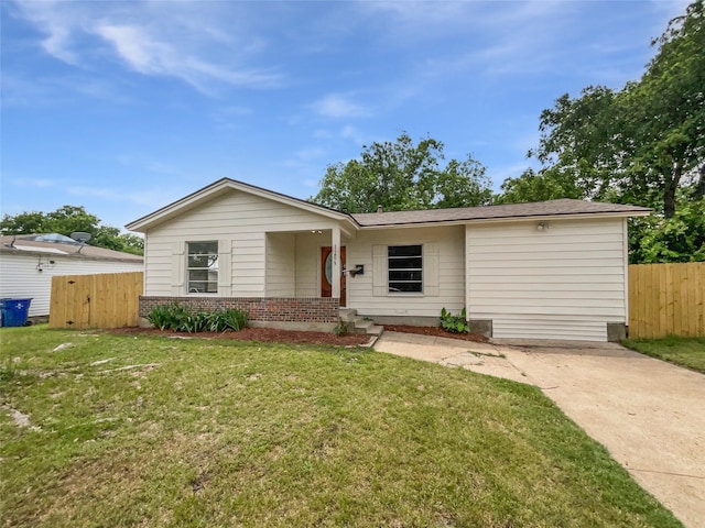 1209 Sylvan Dr, Garland, TX 75040 - ranch-style home featuring brick siding