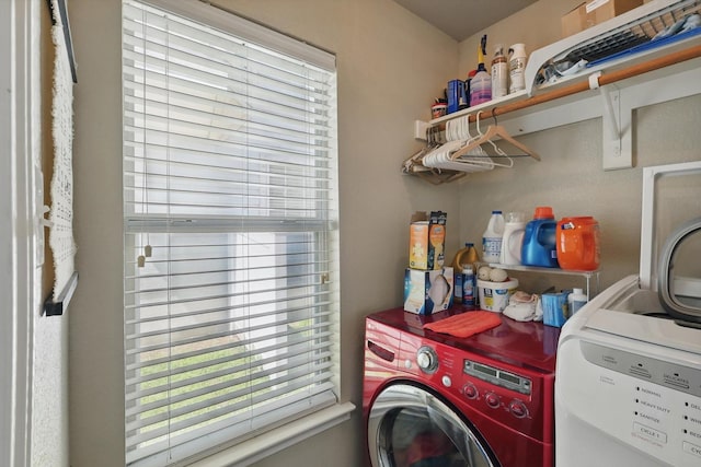 1236 Spanish Moss Dr, Savannah, TX 76227 - washroom featuring washer and clothes dryer