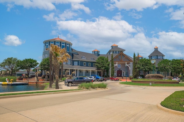 1236 Spanish Moss Dr, Savannah, TX 76227 - view of property featuring a water view