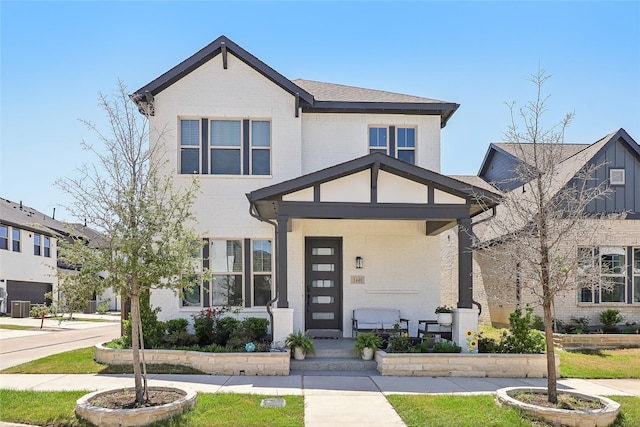 1440 Silver Marten Trl, Arlington, TX 76005 - view of front of house featuring a porch and brick siding