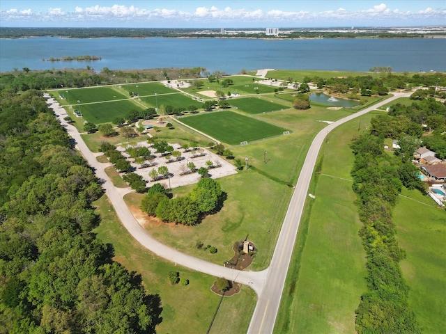 1119 Mockingbird Dr, Grapevine, TX 76051 - aerial view featuring a water view