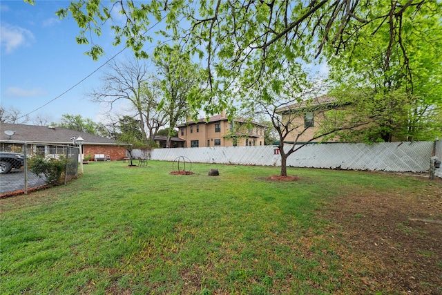 2107 Elizabeth Dr, Brownwood, TX 76801 - view of yard with a fenced backyard