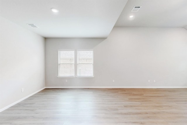 1813 Osage Trl, Mesquite, TX 75149 - spare room featuring light wood-style floors, recessed lighting, and baseboards