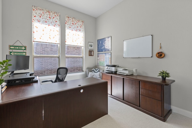1036 Wedgewood Dr, Forney, TX 75126 - office area with baseboards and carpet