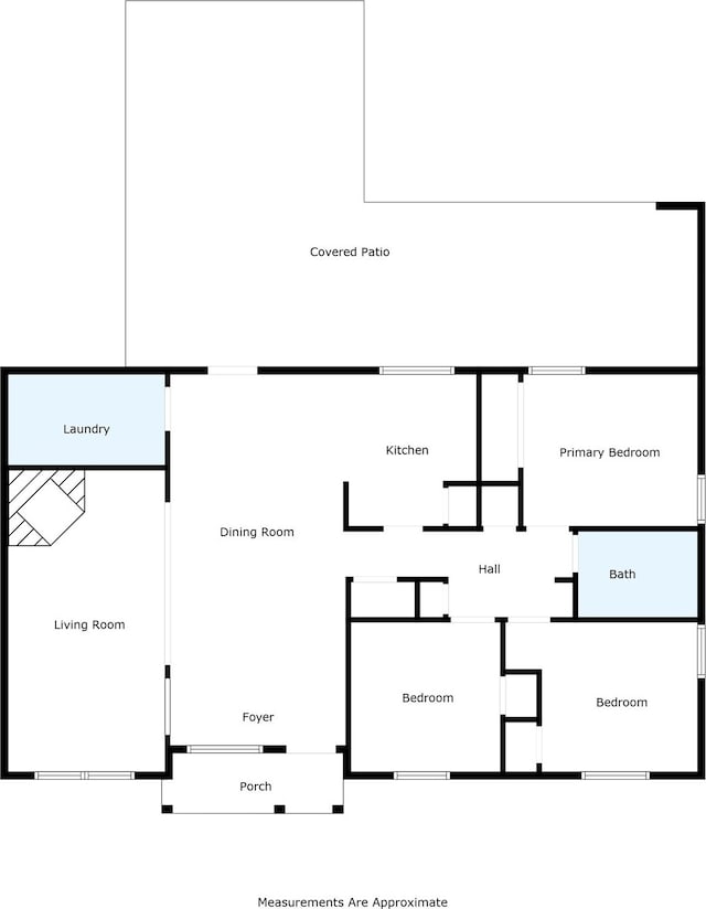 4109 Timberline Dr, Garland, TX 75042 - view of floor plan / room layout