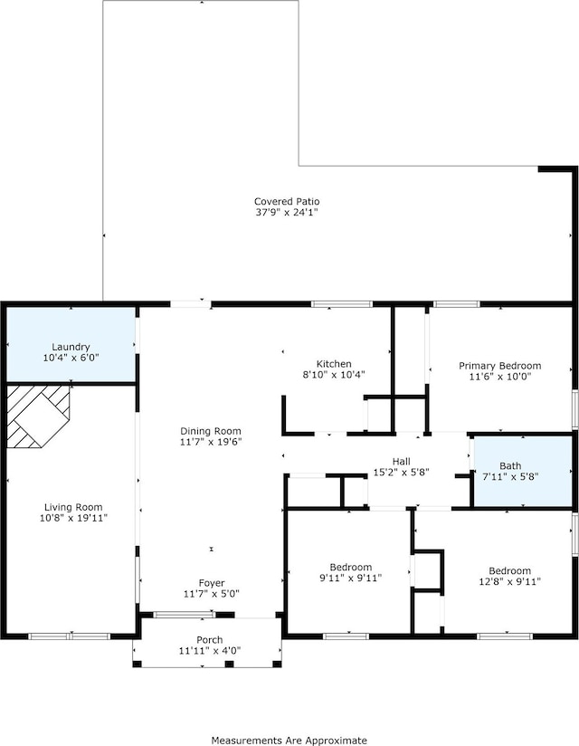 4109 Timberline Dr, Garland, TX 75042 - view of floor plan / room layout