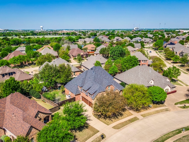 500 Lismore Dr, Mansfield, TX 76063 - drone / aerial view featuring a residential view