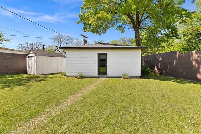 505 Heyser Dr, Dallas, TX 75224 - view of shed featuring fence
