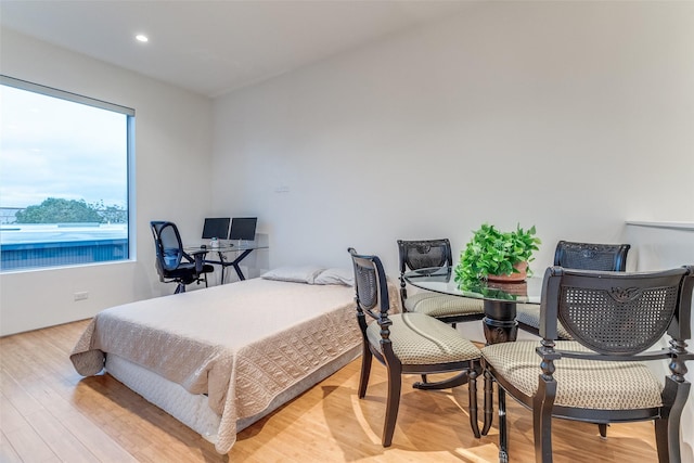 4401 Roseland Ave Unit A, Dallas, TX 75204 - bedroom featuring recessed lighting and wood finished floors