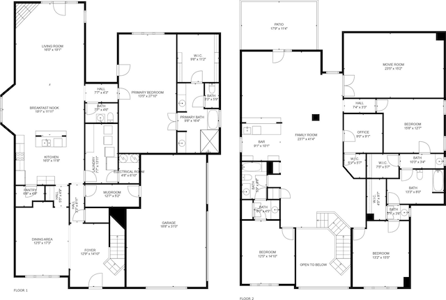 847 Bentwater Pkwy, Grand Prairie, TX 75104 - floor plan / room layout