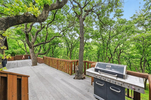 view of deck