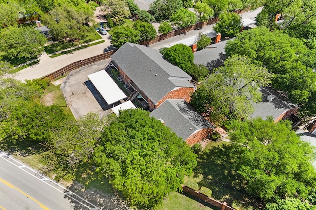 aerial view