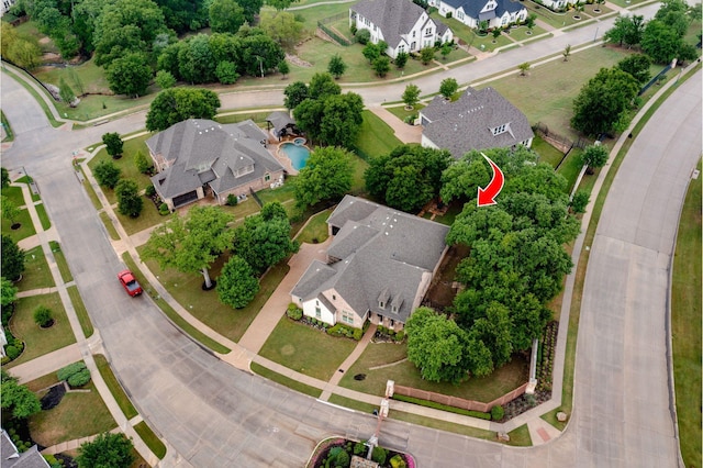 3 Asheville Ln, Trophy Club, TX 76262 - aerial view of property's location with nearby suburban area