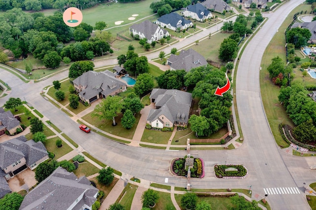 3 Asheville Ln, Trophy Club, TX 76262 - aerial view of property and surrounding area featuring nearby suburban area