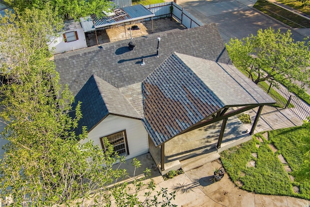 1101 Melbourne Ave, Dallas, TX 75224 - drone / aerial view