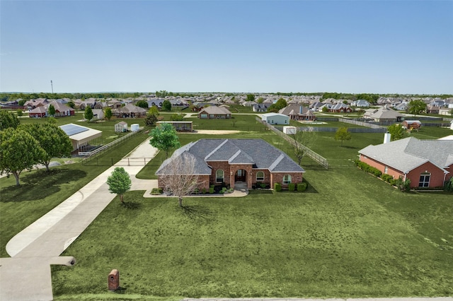1656 Hearn Ln, Van Alstyne, TX 75495 - aerial view of residential area