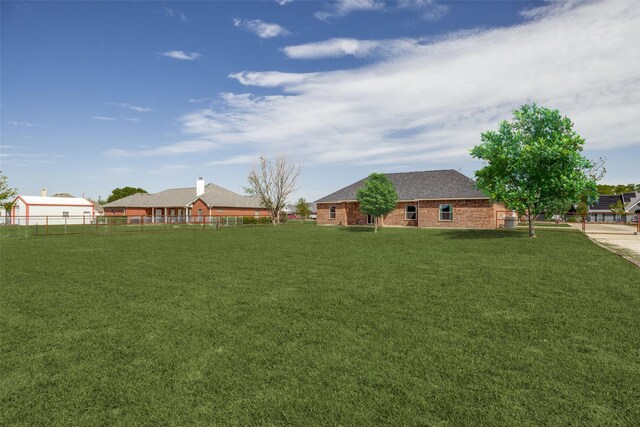 1656 Hearn Ln, Van Alstyne, TX 75495 - view of yard