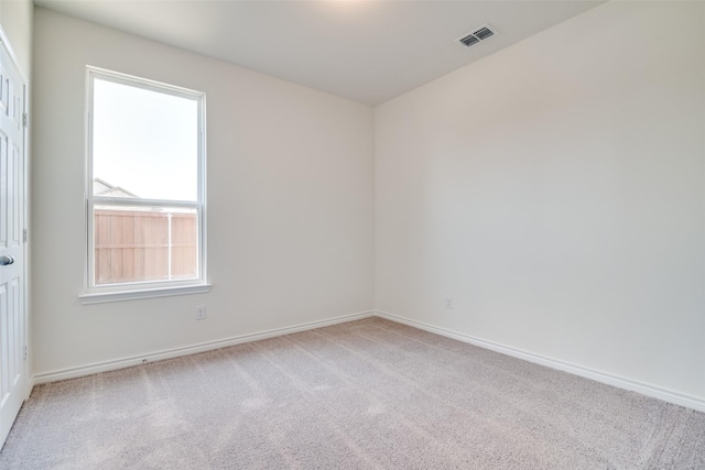 4031 Bedford Dr, Crandall, TX 75114 - empty room with baseboards, carpet flooring, and visible vents