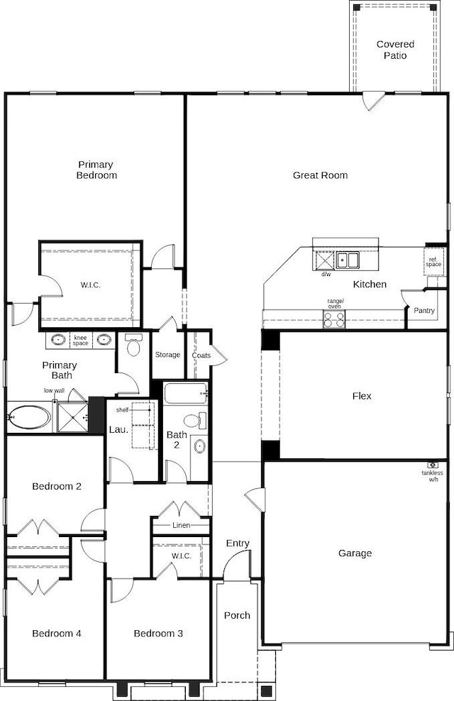4031 Bedford Dr, Crandall, TX 75114 - floor plan