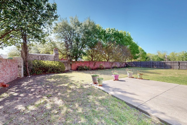 104 Bayonne Dr, Mansfield, TX 76063 - view of yard with a patio
