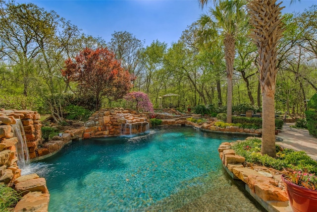 625 Estates Dr, Copper Canyon, TX 75077 - view of outdoor pool